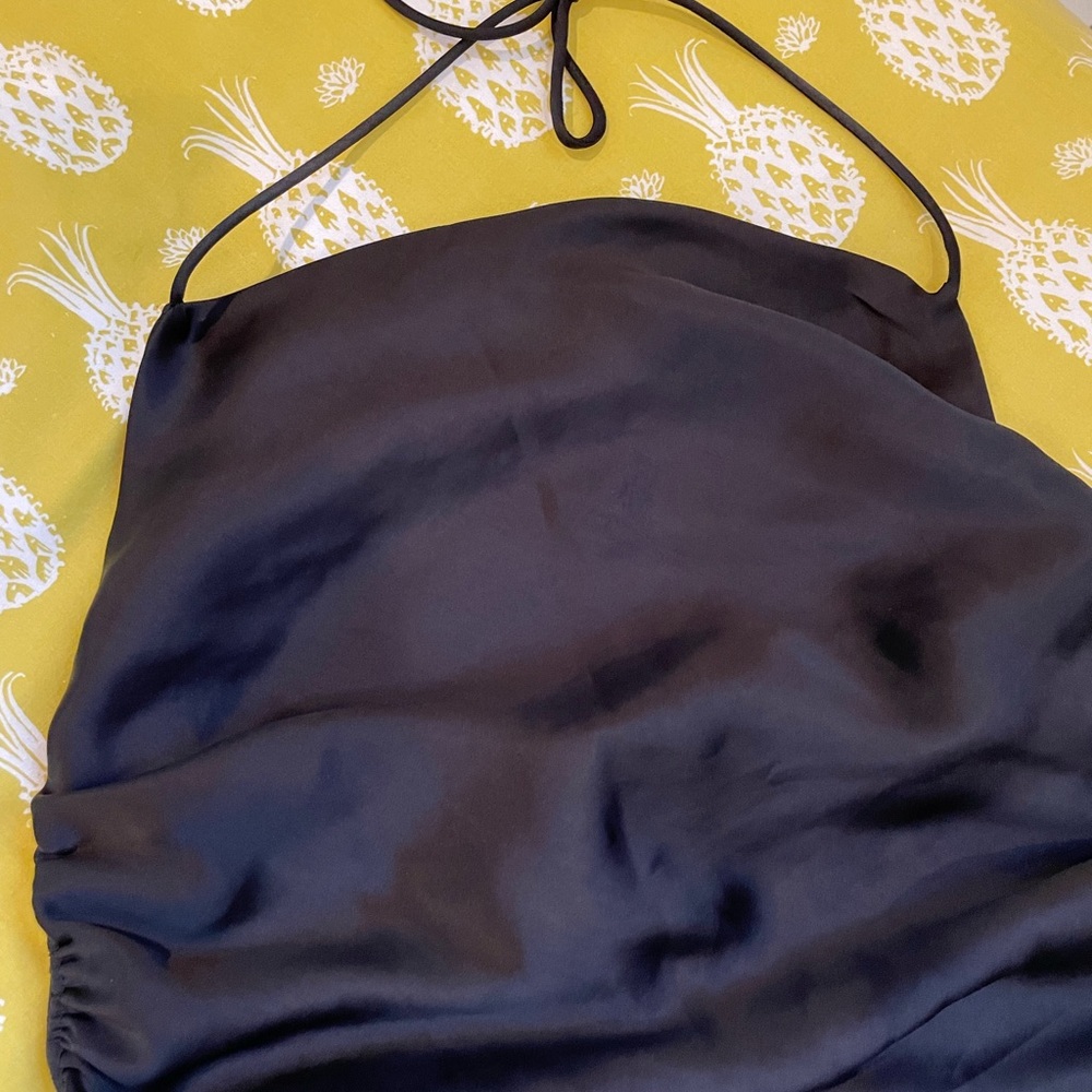 ZaraSlip On Rushed Satin Mini
